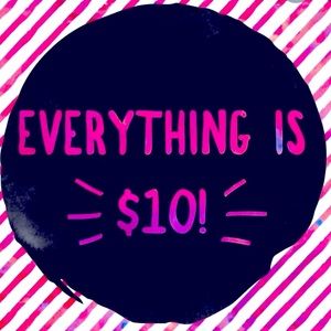 TODAY THROUGH 1/28 ALL ITEMS ONLY $10!!